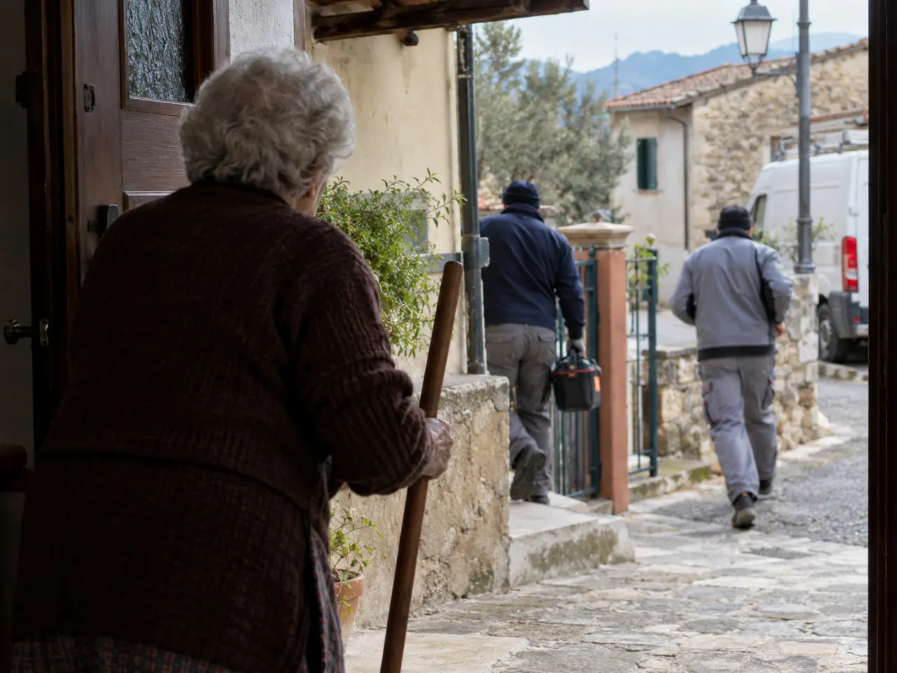 Filattiera, anziana sventa il raggiro dei falsi tecnici e mette in fuga due uomini