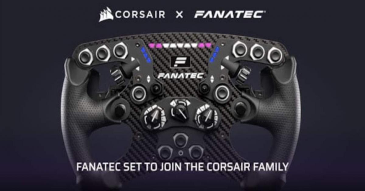 CORSAIR è pronta ad acquisire Fanatec Sim Racing 