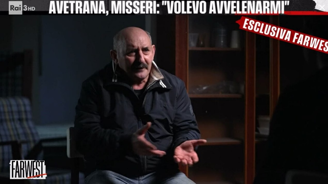 Michele Misseri voleva suicidarsi: In campagna con una bottiglia di veleno!