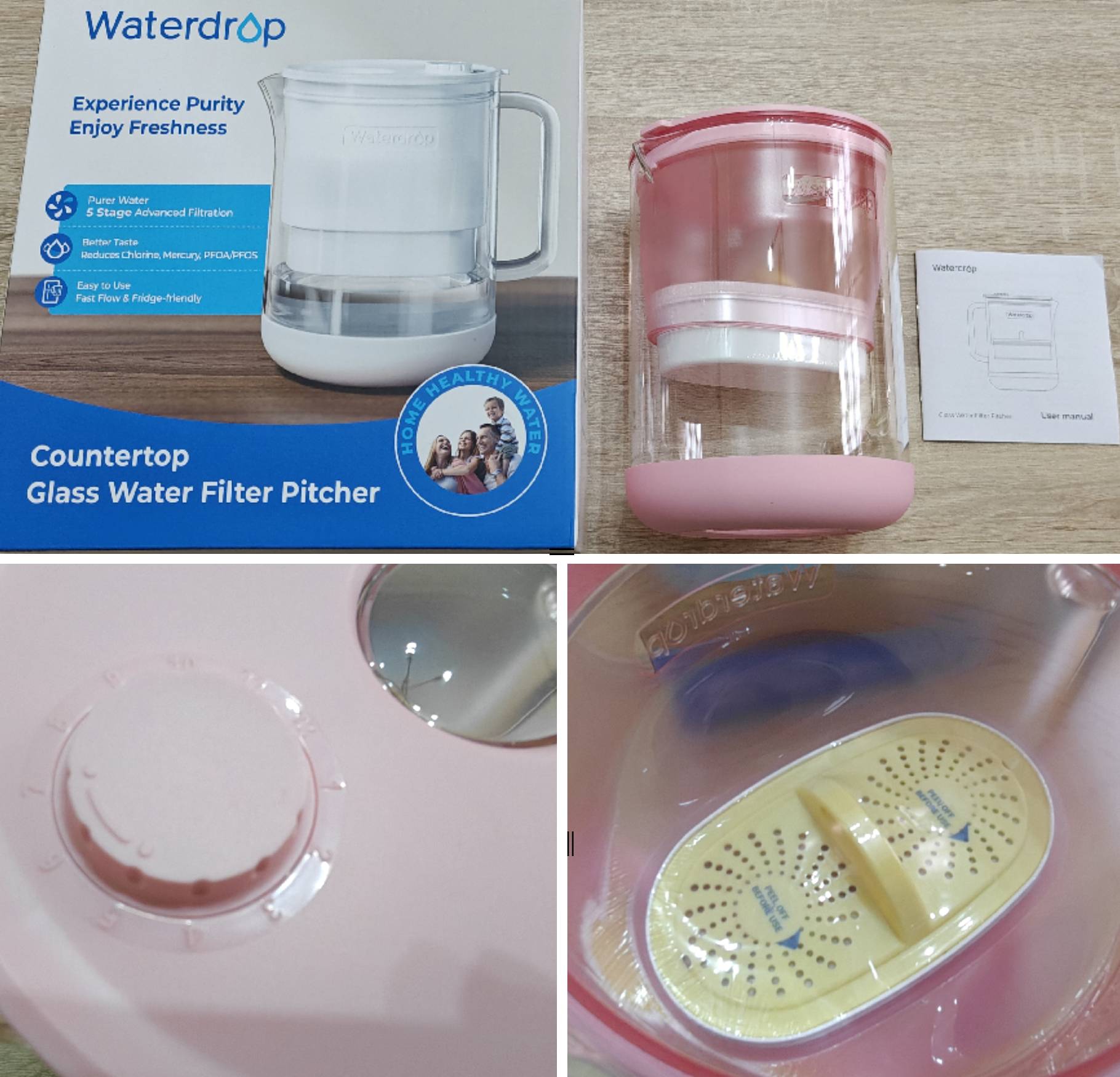 Recensione Caraffa Filtrante Waterdrop