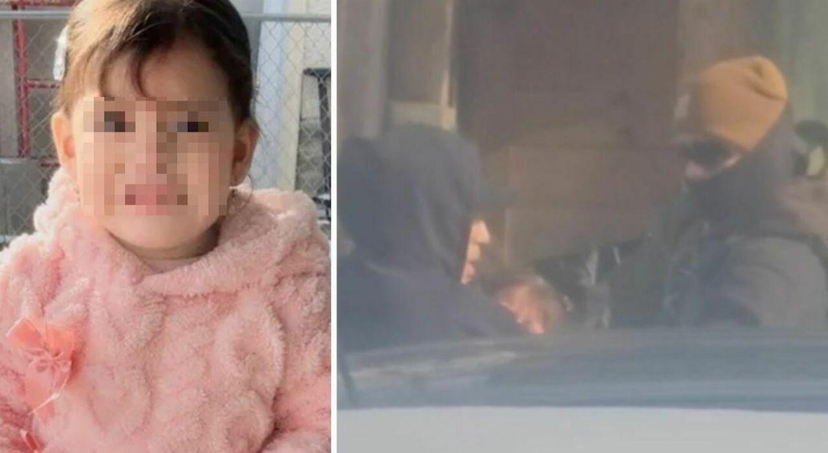 Bimba di 2 anni fermata con il padre dall Bimba di 2 anni fermata con il padre dall