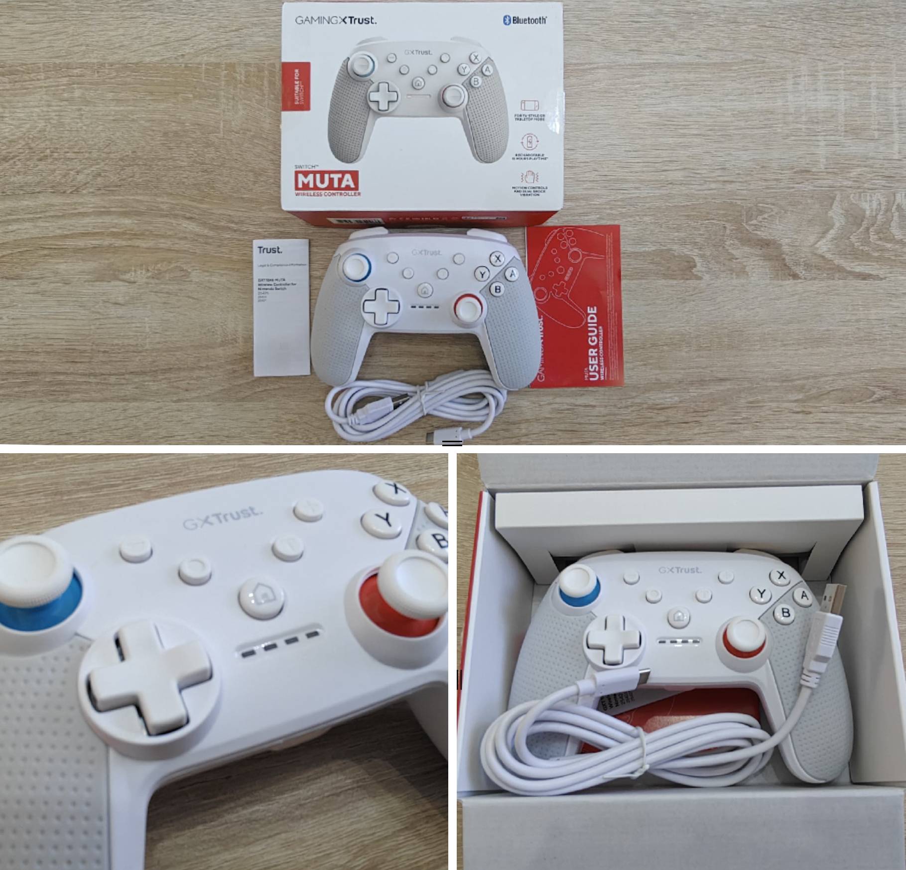 recensione controller Recensione Controller Wireless Trust GXT 1246W Muta (Nintendo Switch)