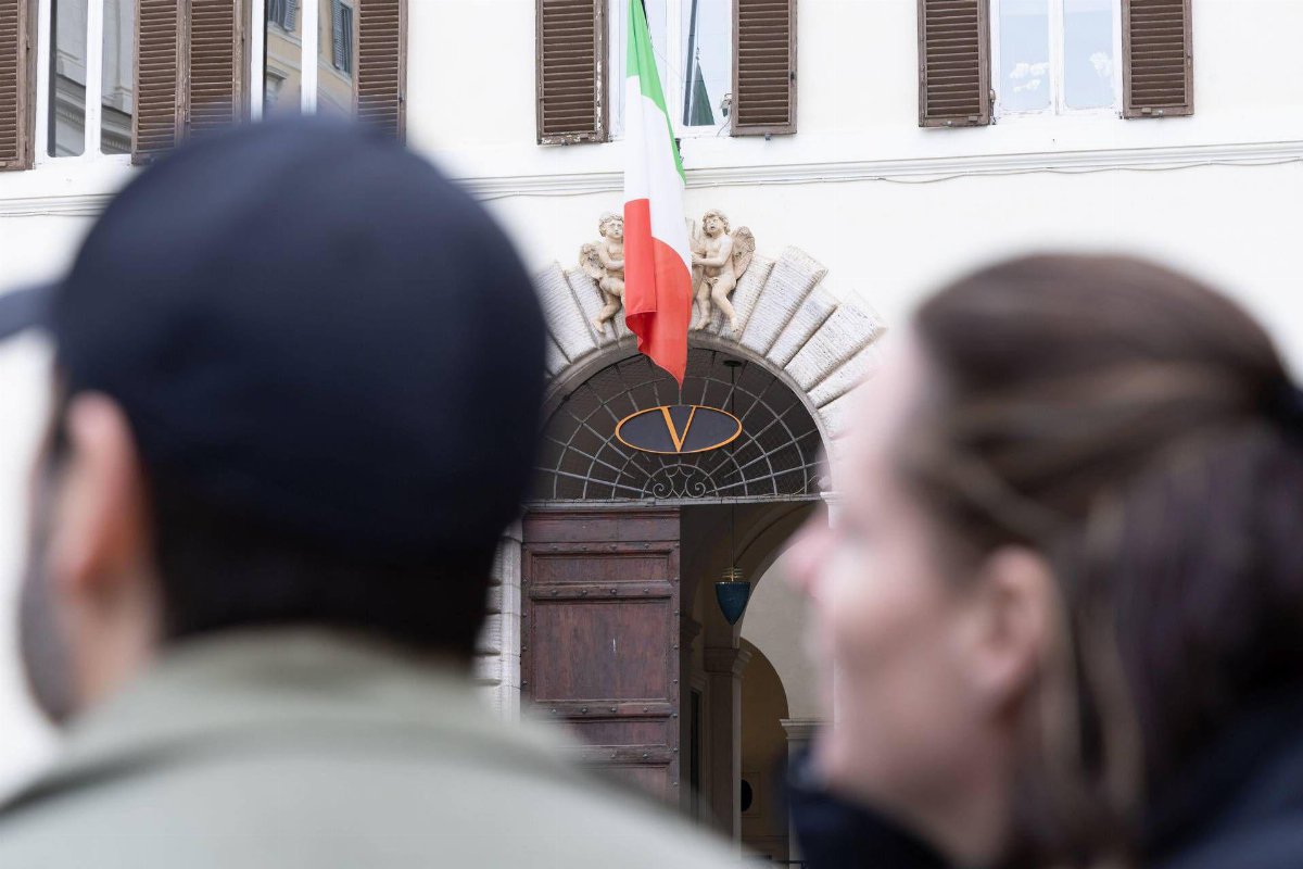 Valentino Garavani, oggi a Roma la camera ardente