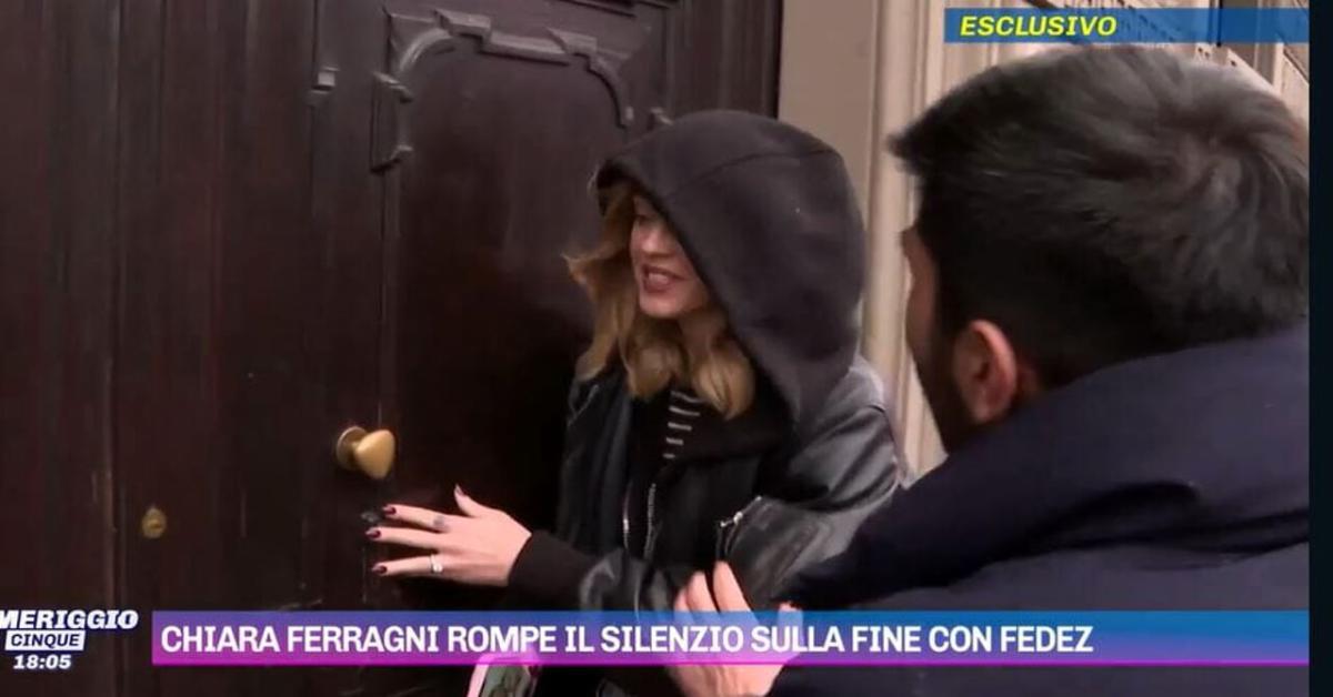 Chiara Ferragni a Pomeriggio Cinque: Lasciatemi andare dalla psicologa in pace!