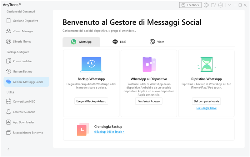 anytrans passa AnyTrans : passa da Android/iPhone a nuovo iPhone 13 con 1 clic