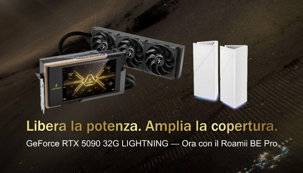 Msi rtx 5090 lightning z limited edition arriva in Italia con soli due pezzi Msi rtx 5090 lightning z limited edition arriva in Italia con soli due pezzi