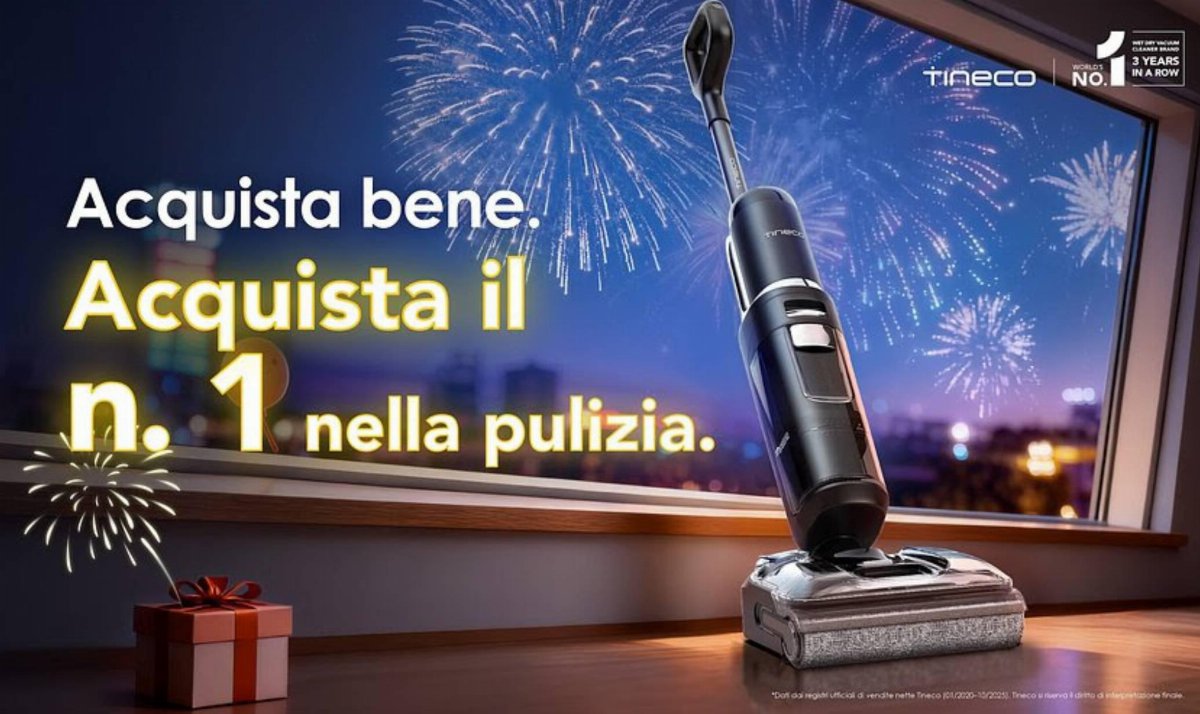 Prepara la tua Wishlist Tineco in vista del Black Friday Prepara la tua Wishlist Tineco in vista del Black Friday