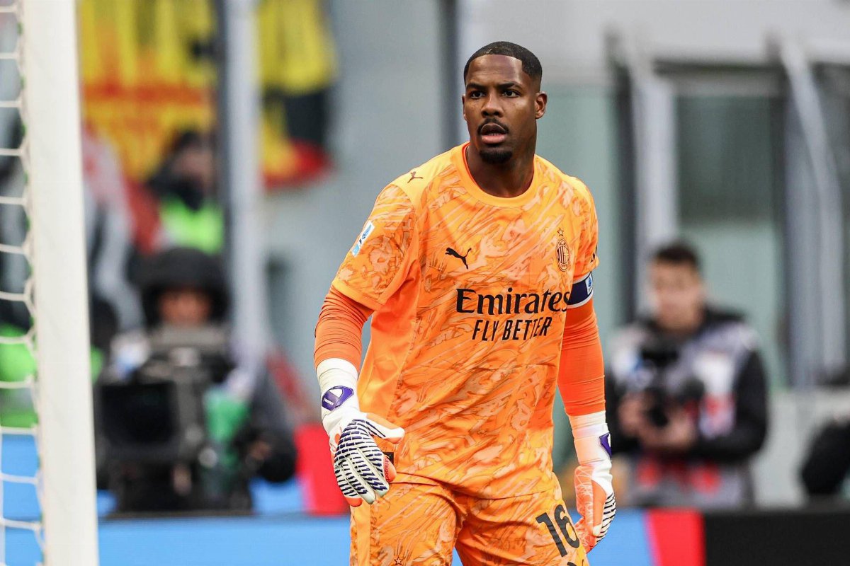 Milan-Genoa, Maignan contro l Milan-Genoa, Maignan contro l