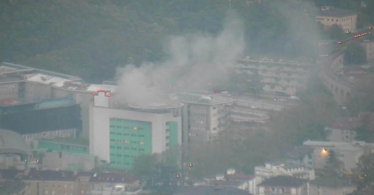 Incendio Ospedale Santa Chiara di Trento: nessun ferito