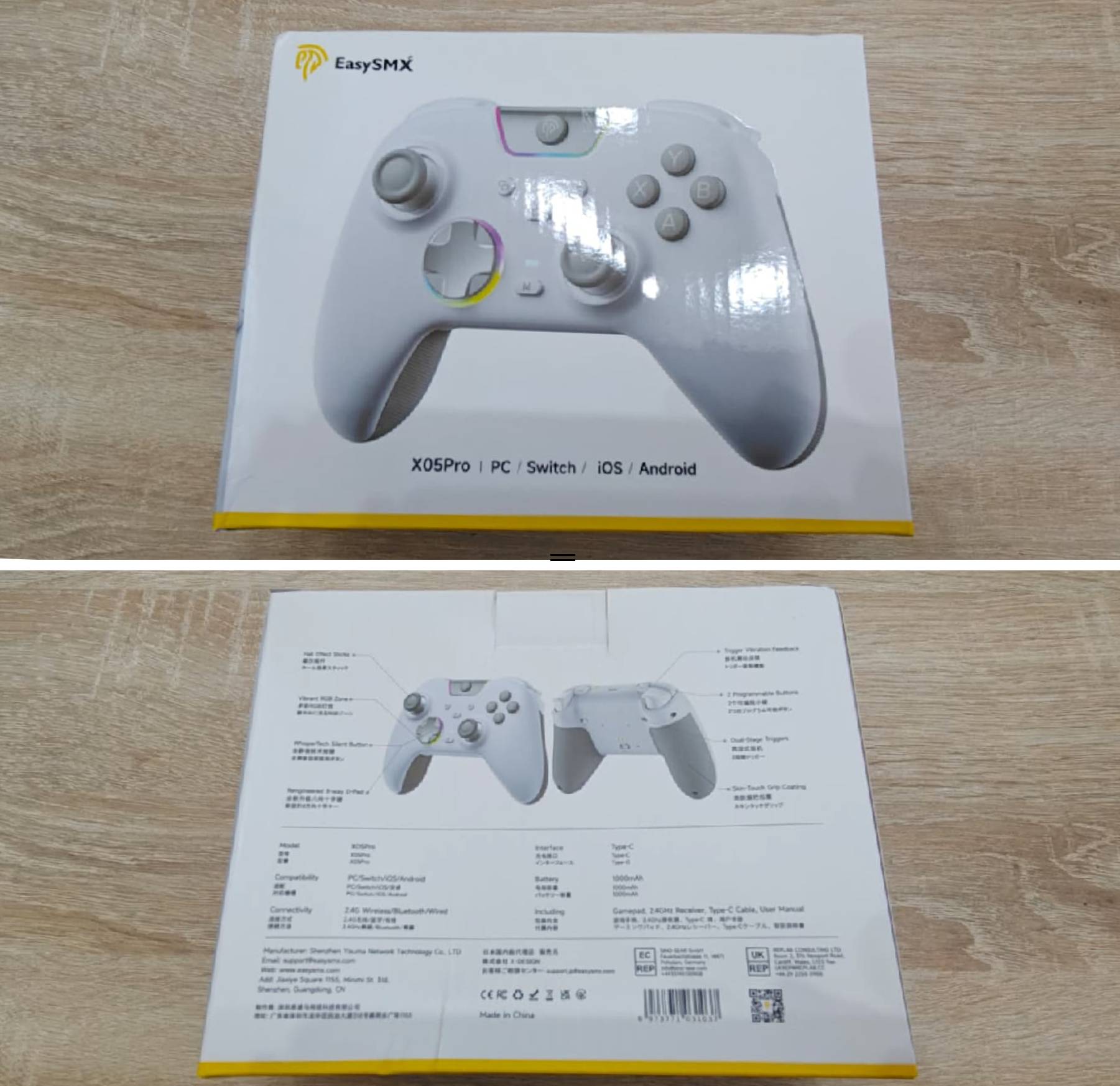 Recensione Controller EasySMX X05 Pro