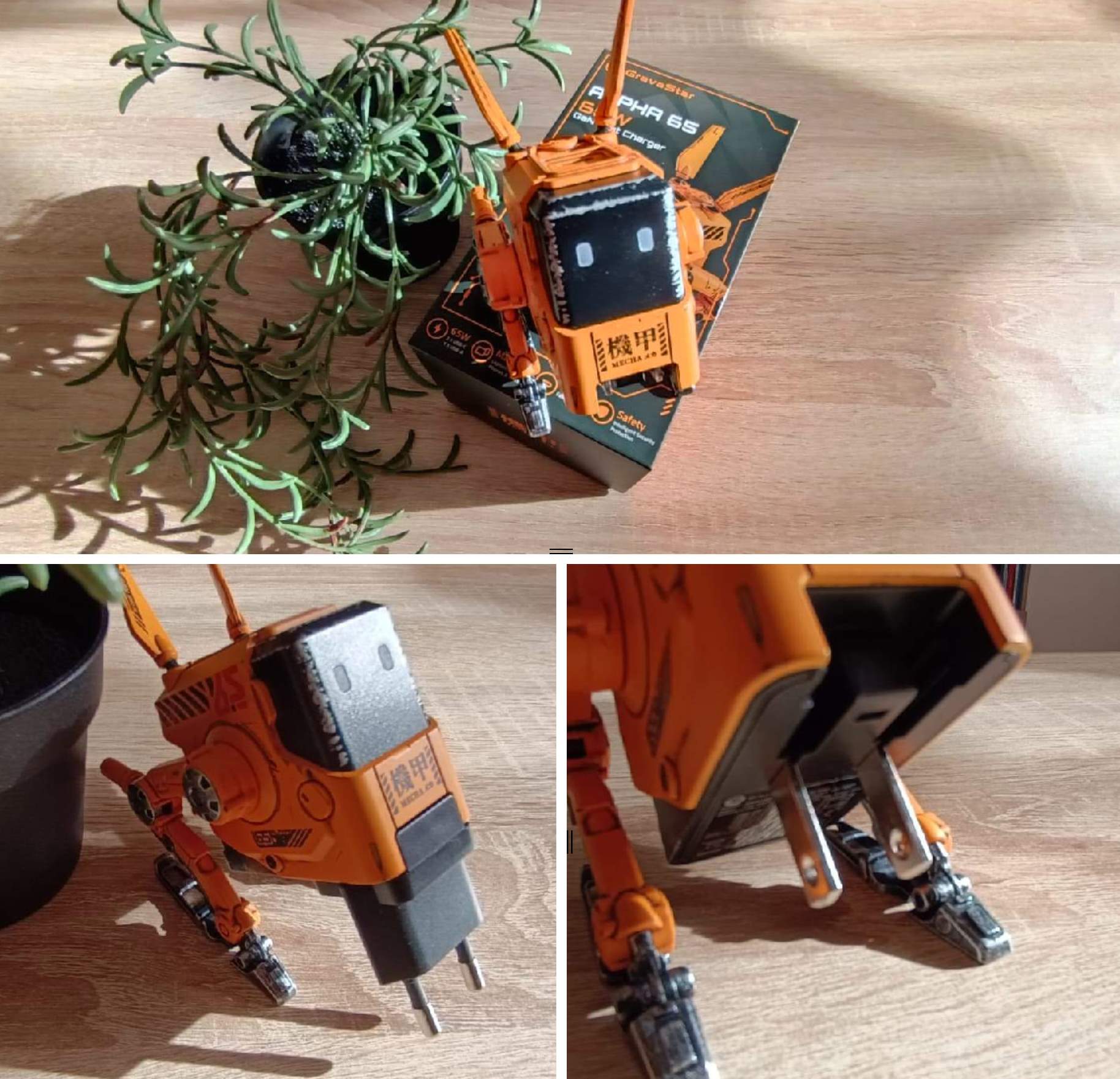 gravastar caricabatterie Gravastar caricabatterie Alpha65 Recensione