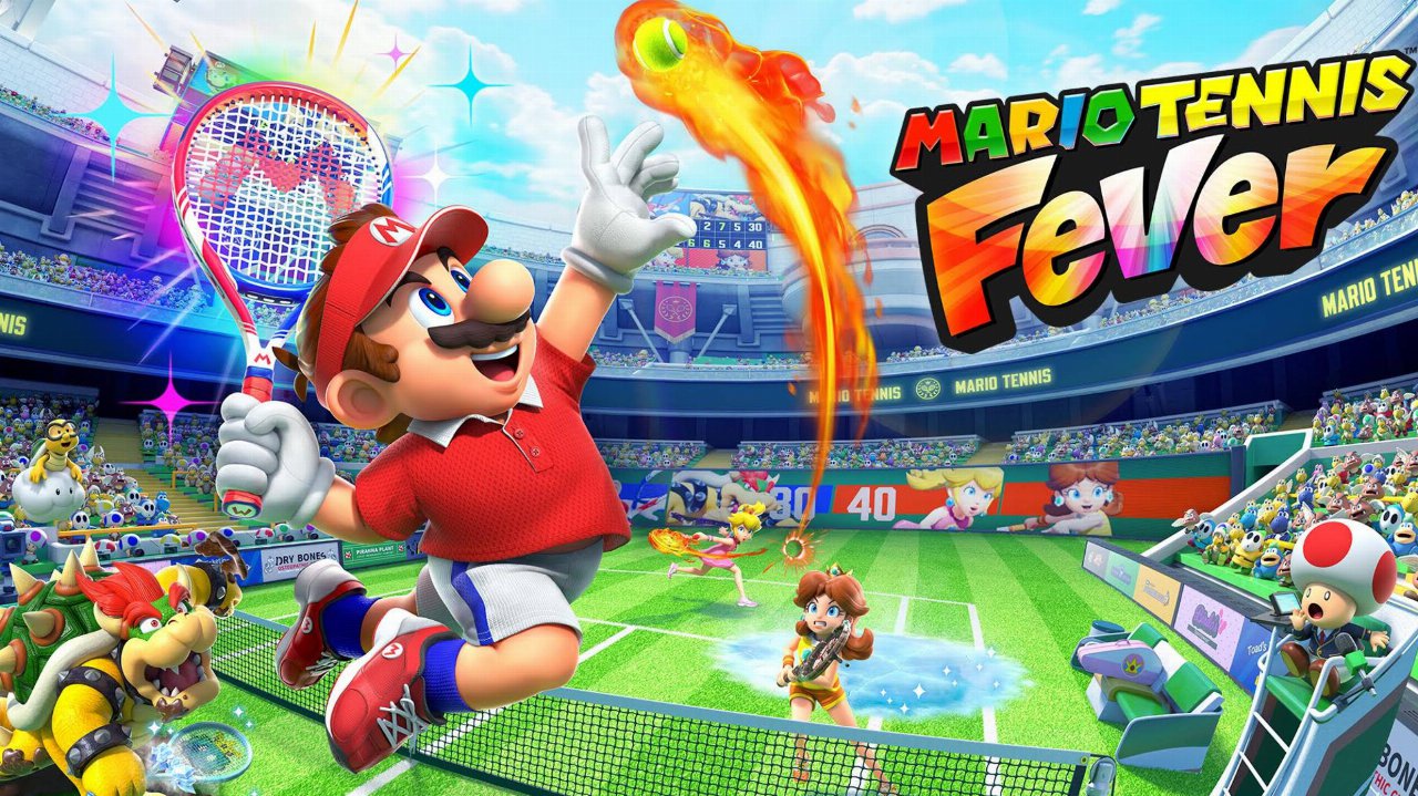 Mario Tennis Fever debutta su Nintendo Switch 2 con 38 personaggi e nuove modalità