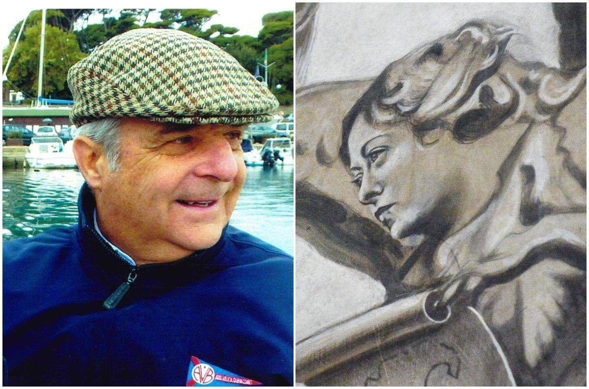 Angelo con volto Meloni a San Lorenzo in Lucina, parla Antonio d Angelo con volto Meloni a San Lorenzo in Lucina, parla Antonio d