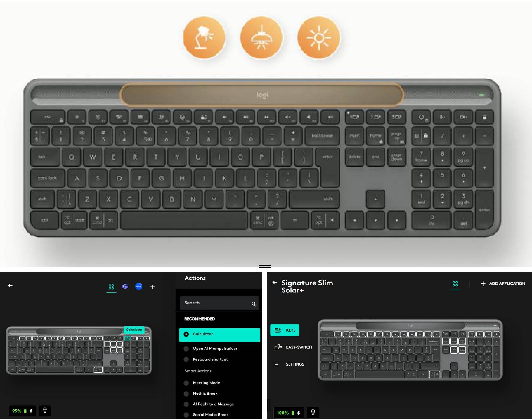 recensione logitech Recensione Logitech Signature Slim Solar+ K980
