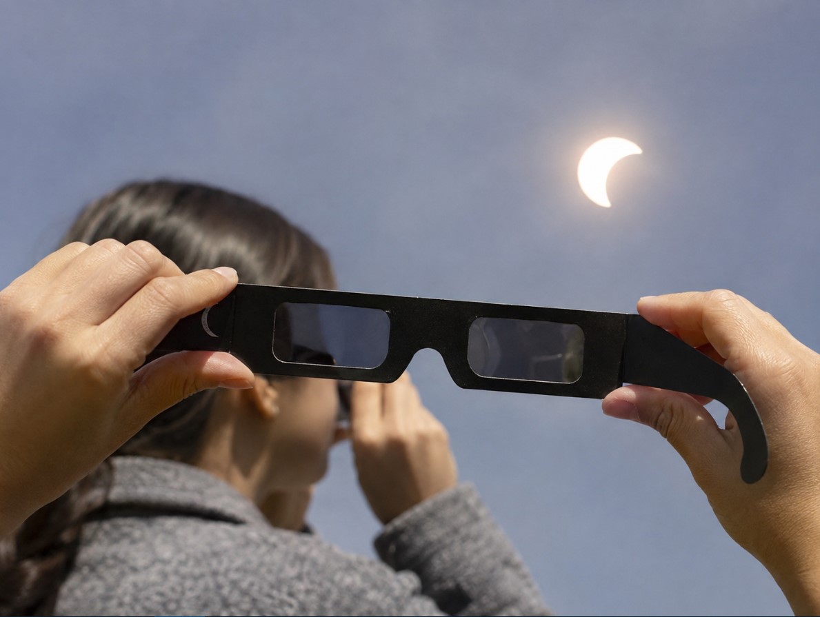 Eclissi solare del 12 agosto 2026, perché occhiali comuni e filtri fai da te sono pericolosi