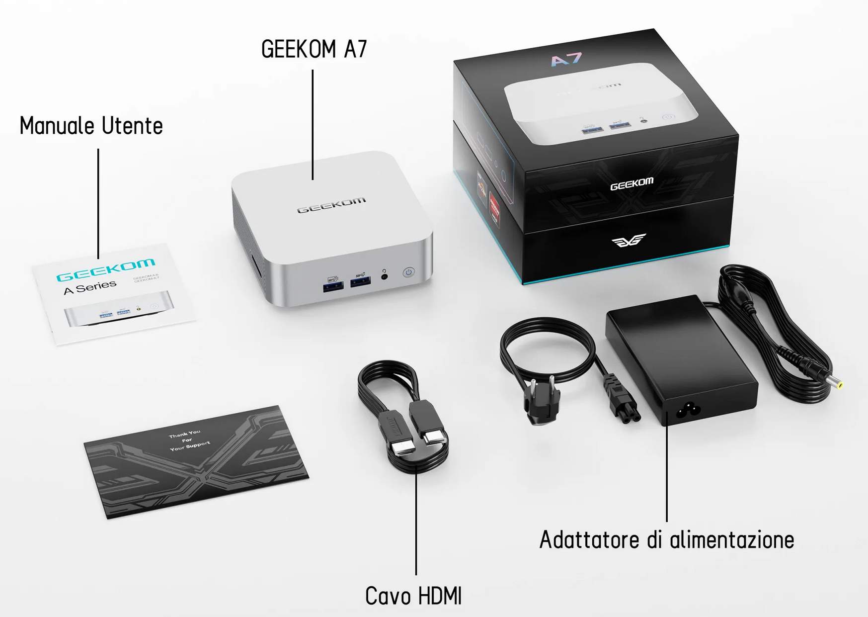 Ottieni 200 euro di sconto per Geekom Mini PC A7