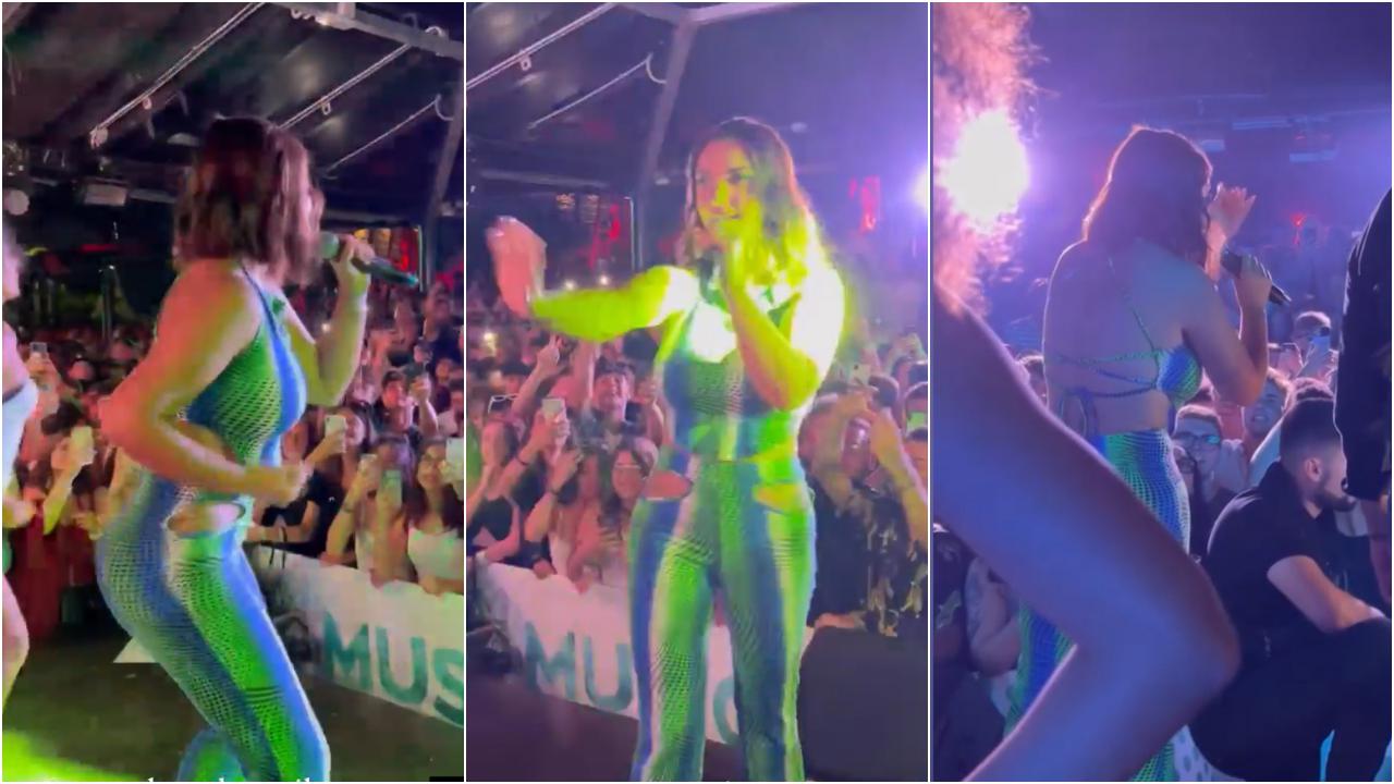 Elettra Lamborghini insulta pubblico durante il dj set : Siete dei looser!