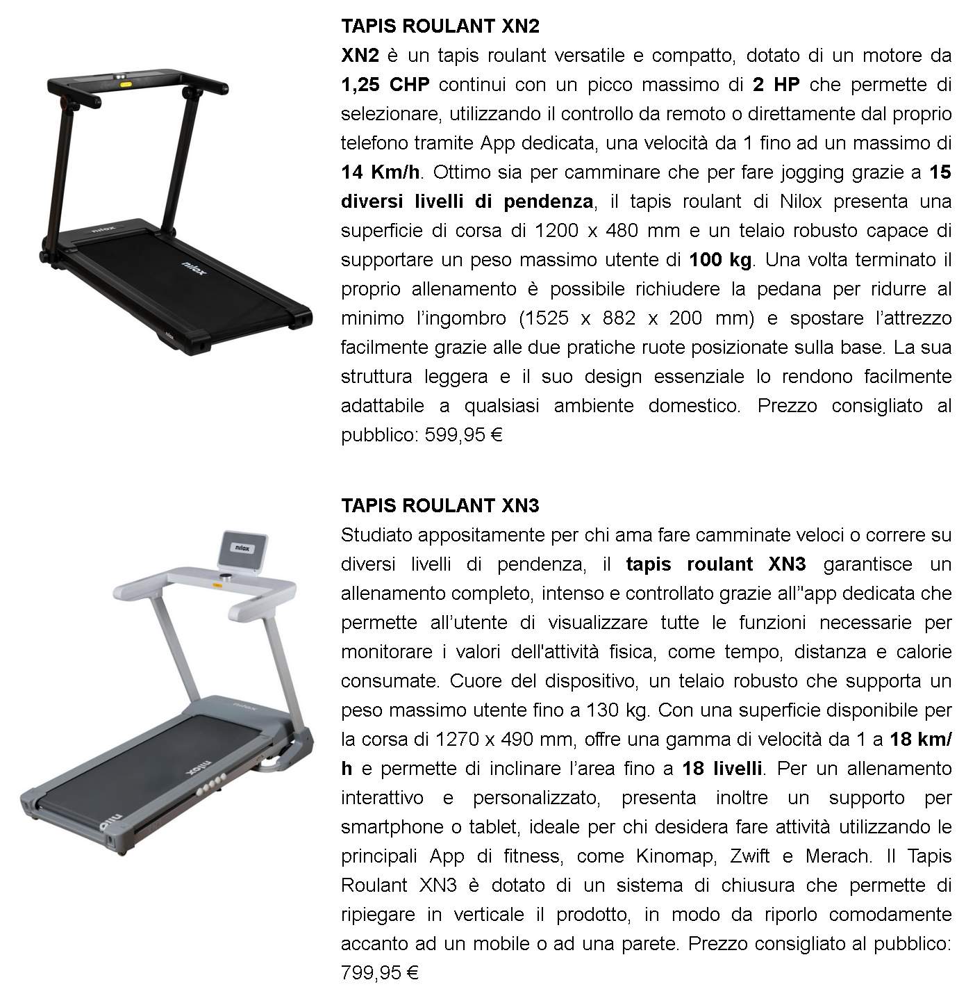 Nuova linea Nilox dedicata all’home fitness