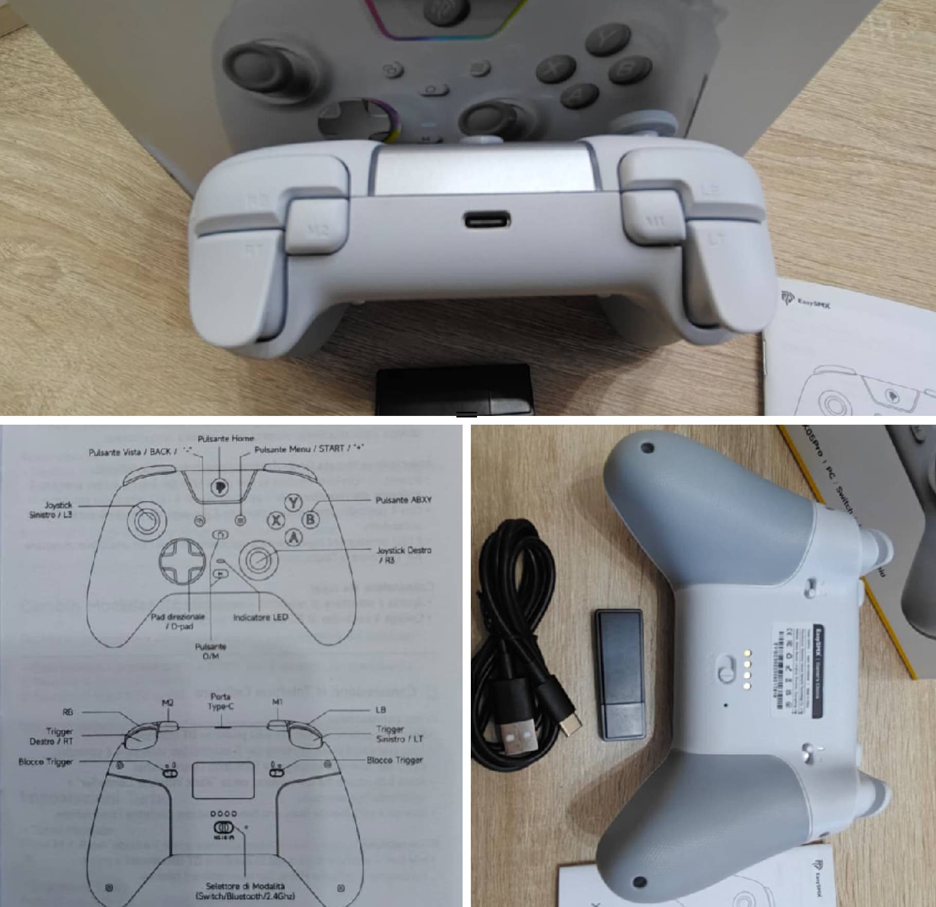 Recensione Controller EasySMX X05 Pro