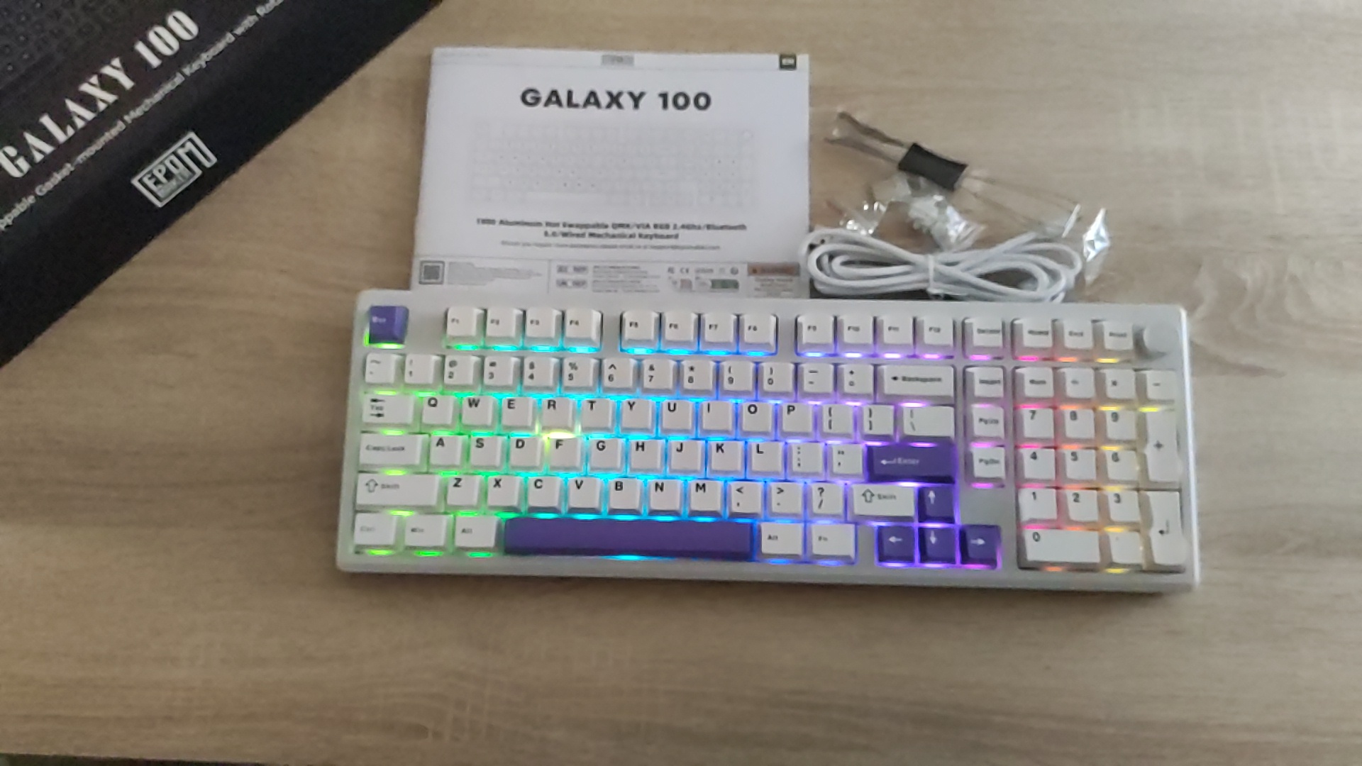 recensione tastiera Recensione Tastiera EPOMAKER Galaxy100