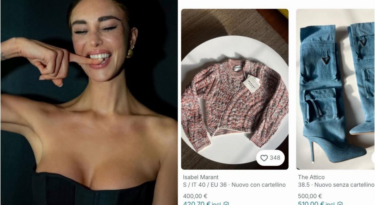 Belen cambia casa e apre il suo armadio online: vestiti firmati e occasioni a sorpresa Belen cambia casa e apre il suo armadio online: vestiti firmati e occasioni a sorpresa