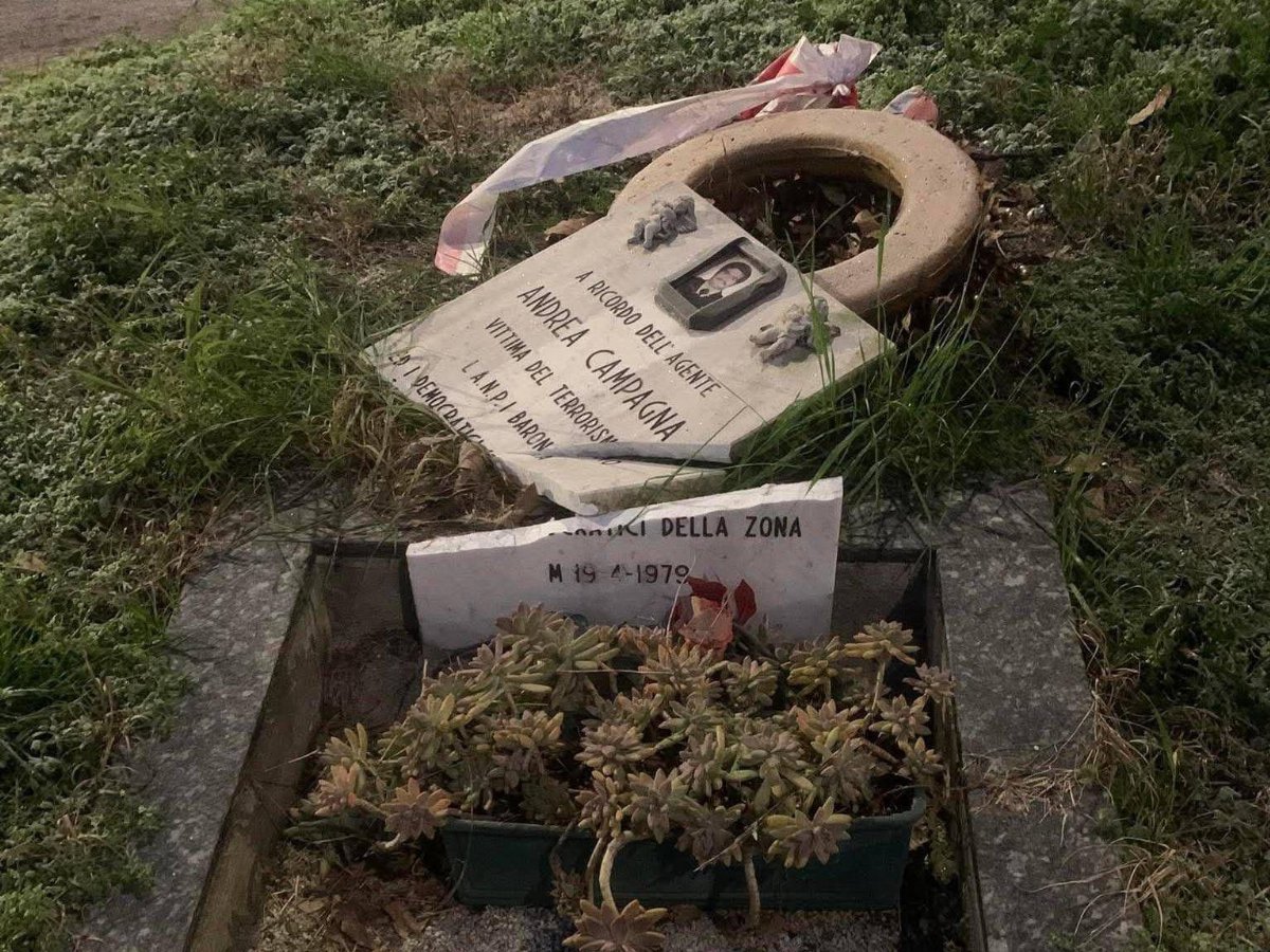 Lapide di Andrea Campagna vandalizzata a Milano, il fratello Maurizio: Un atto vile