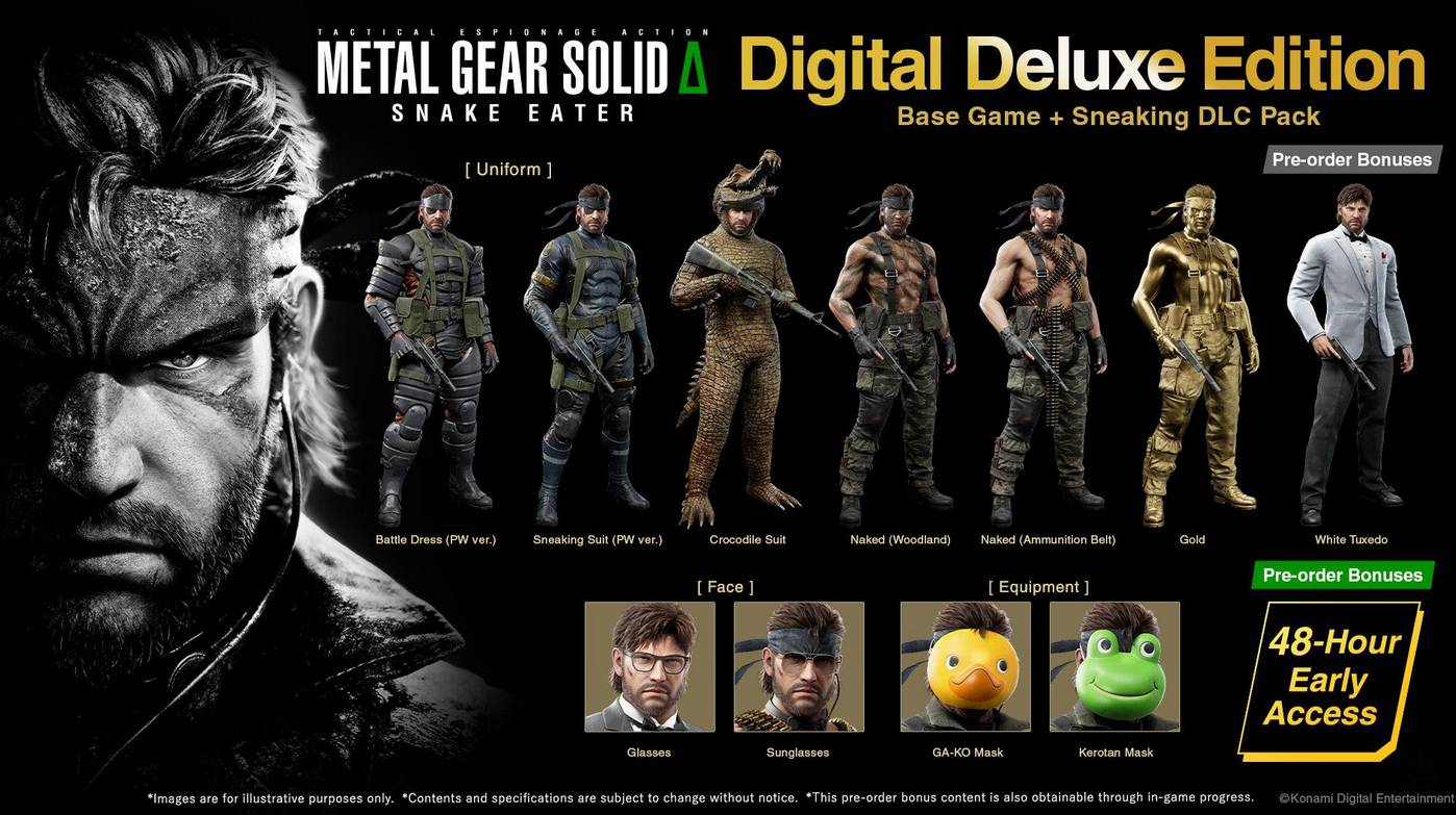metal gear METAL GEAR SOLID: SNAKE EATER disponibile