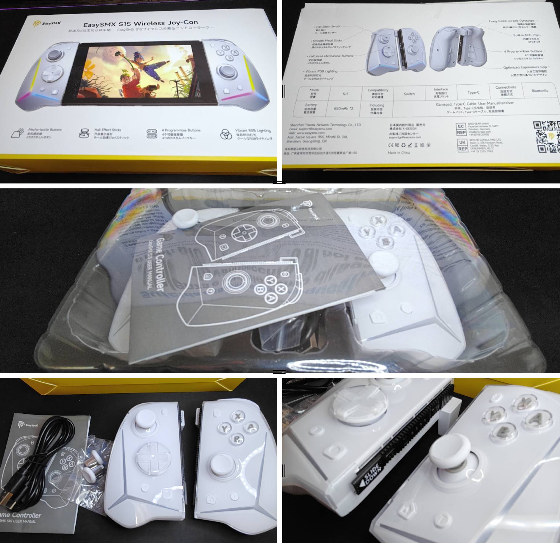 Recensione EasySMX S15 Split Pad per Nintendo Switch