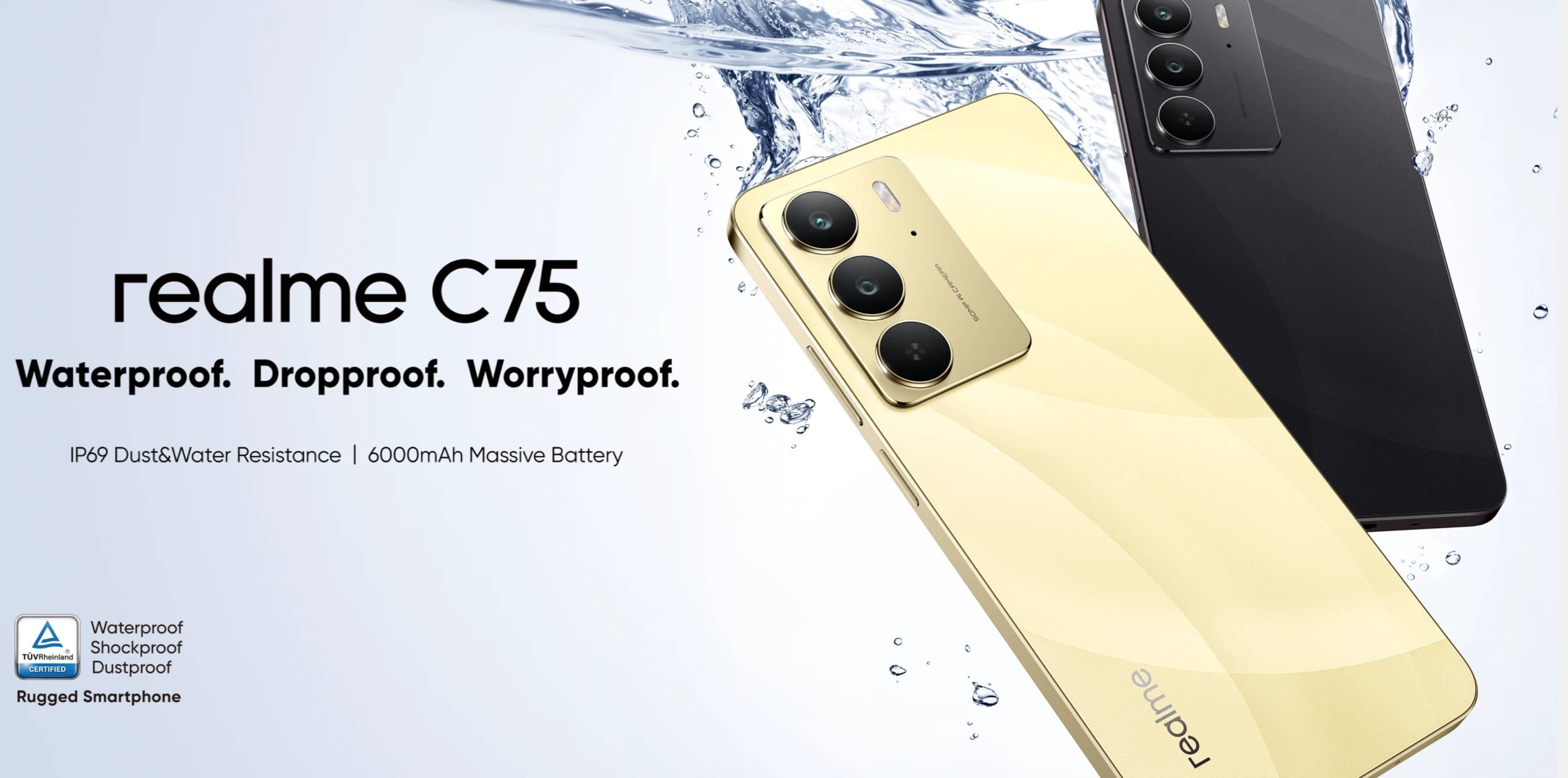 realme presenta C75 a partire da 169,99 euro