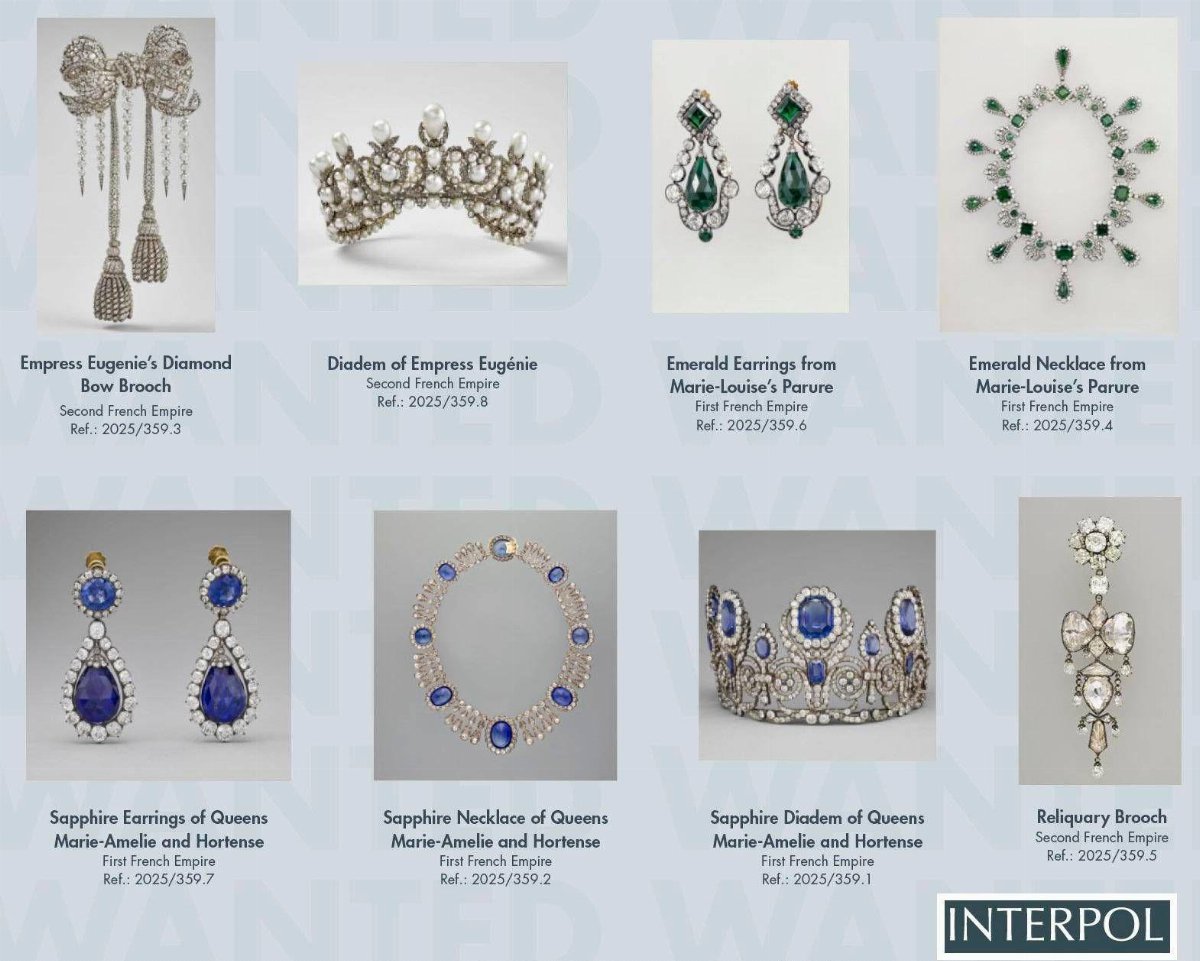 Gioielli rubati al Louvre: diffuse le immagini per identificare i responsabili Gioielli rubati al Louvre: diffuse le immagini per identificare i responsabili