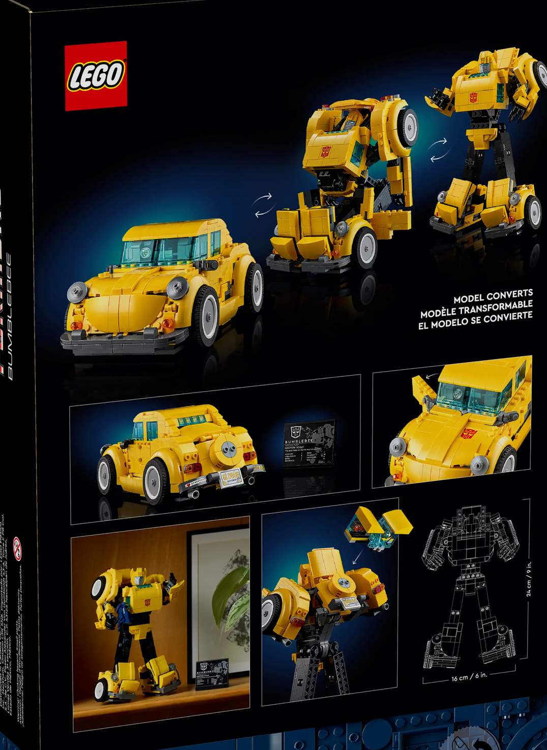 lego transformers SET LEGO TRANSFORMERS BUMBLEBEE