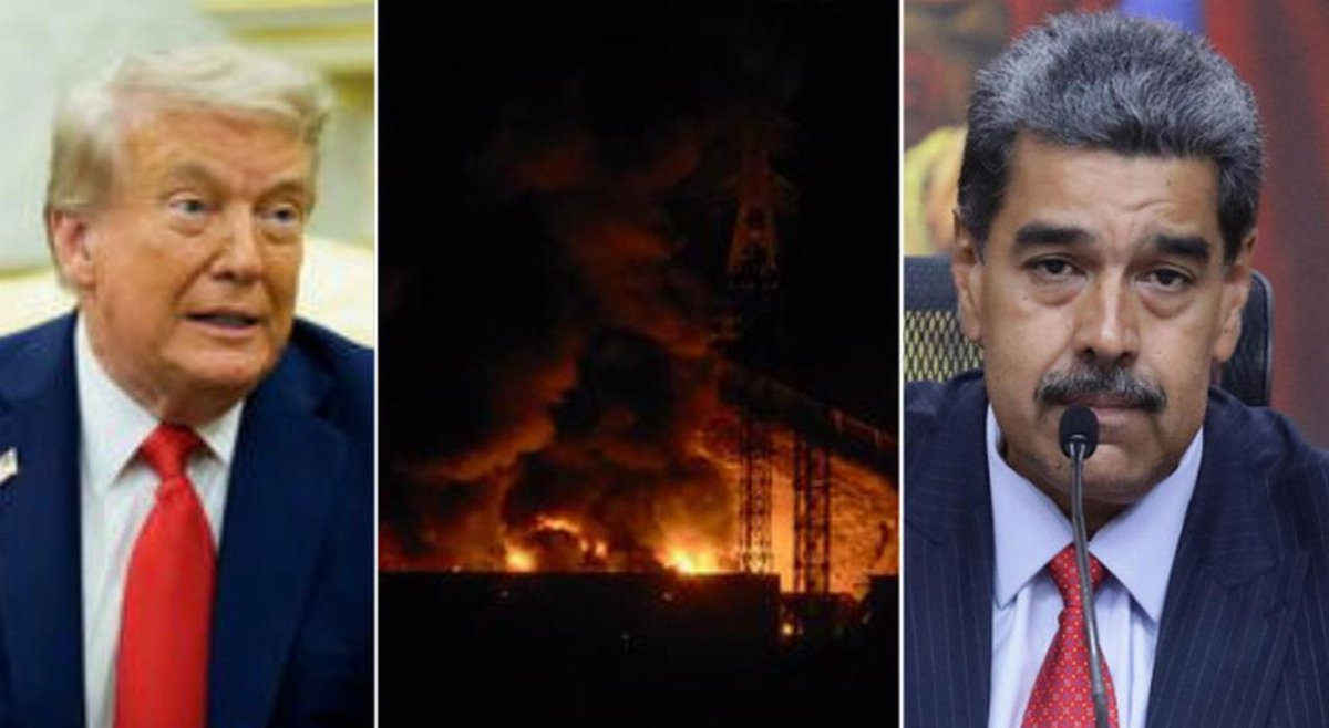 Venezuela, esplosioni scuotono Caracas e Maduro accusa Donald Trump