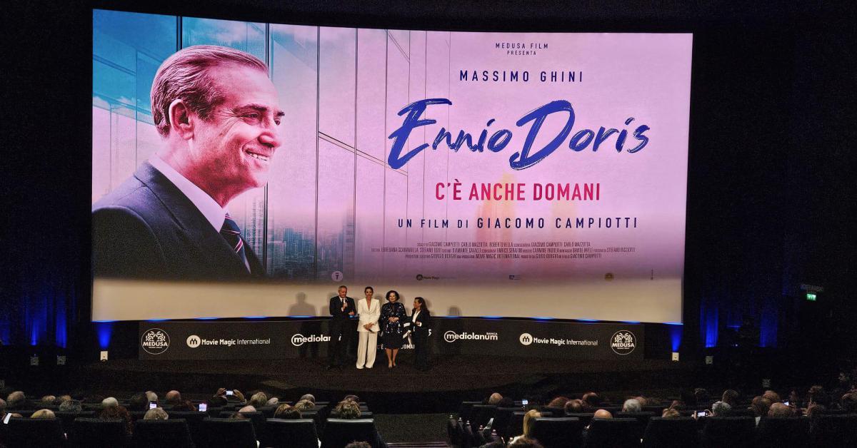 Parterre de roi per la premiere romana del film su Ennio Doris