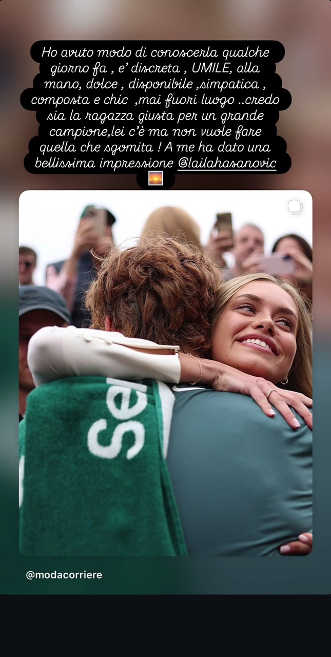 Sinner trionfa a Monte Carlo e Laila conquista tutti con la sua discrezione