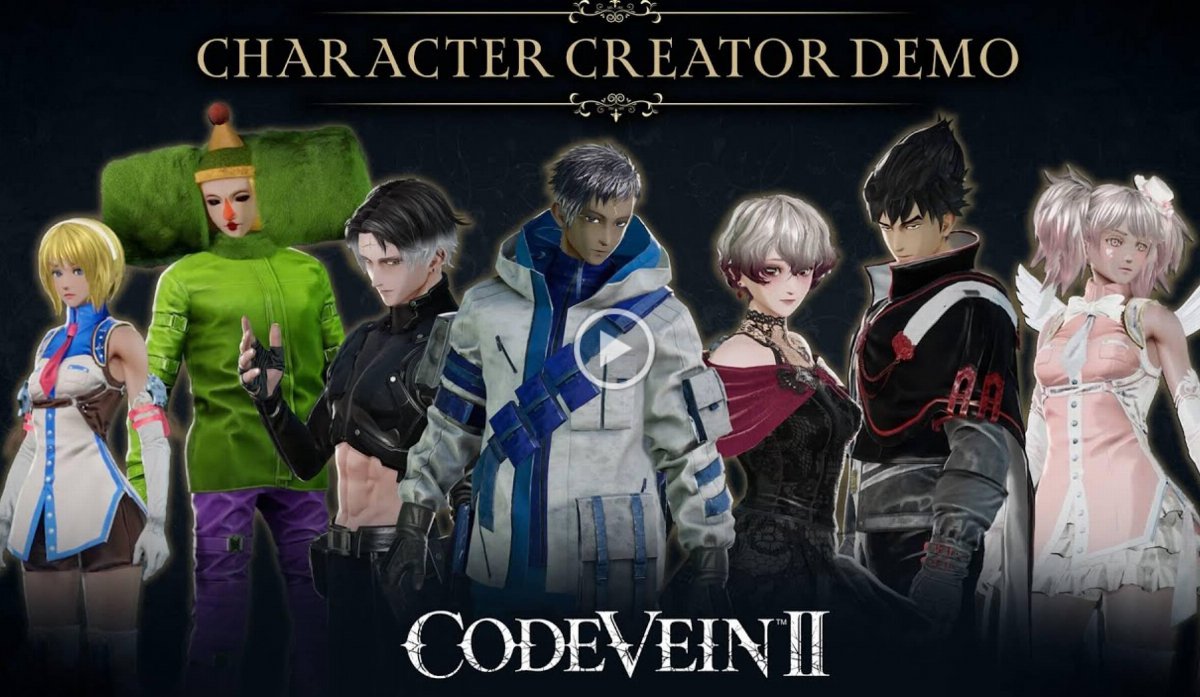 La Character Creator Demo di Code Vein II è disponibile