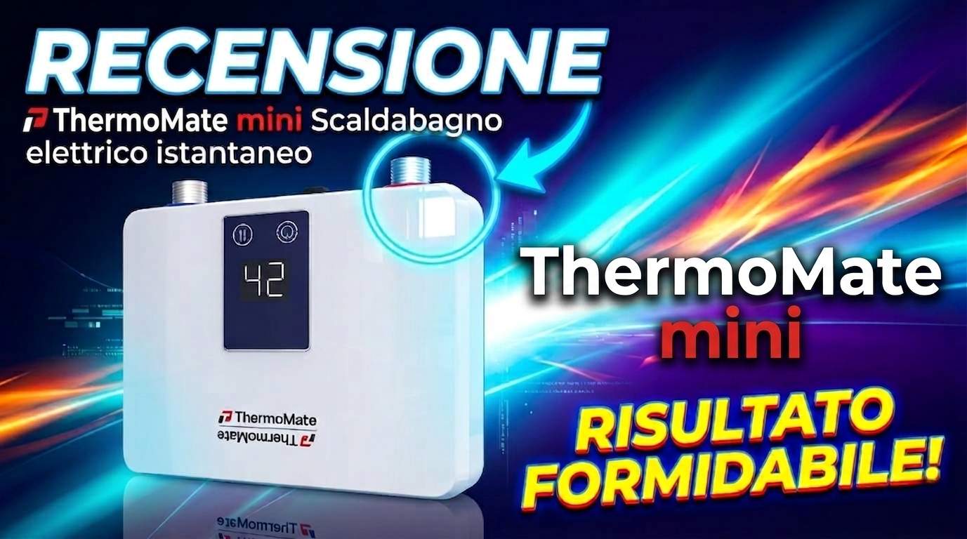 ThermoMate mini Scaldabagno elettrico istantaneo Recensione: vale davvero la pena?