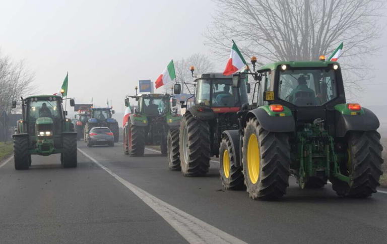 Protesta dei trattori in Italia: dalla Valdichiana in corteo verso Roma