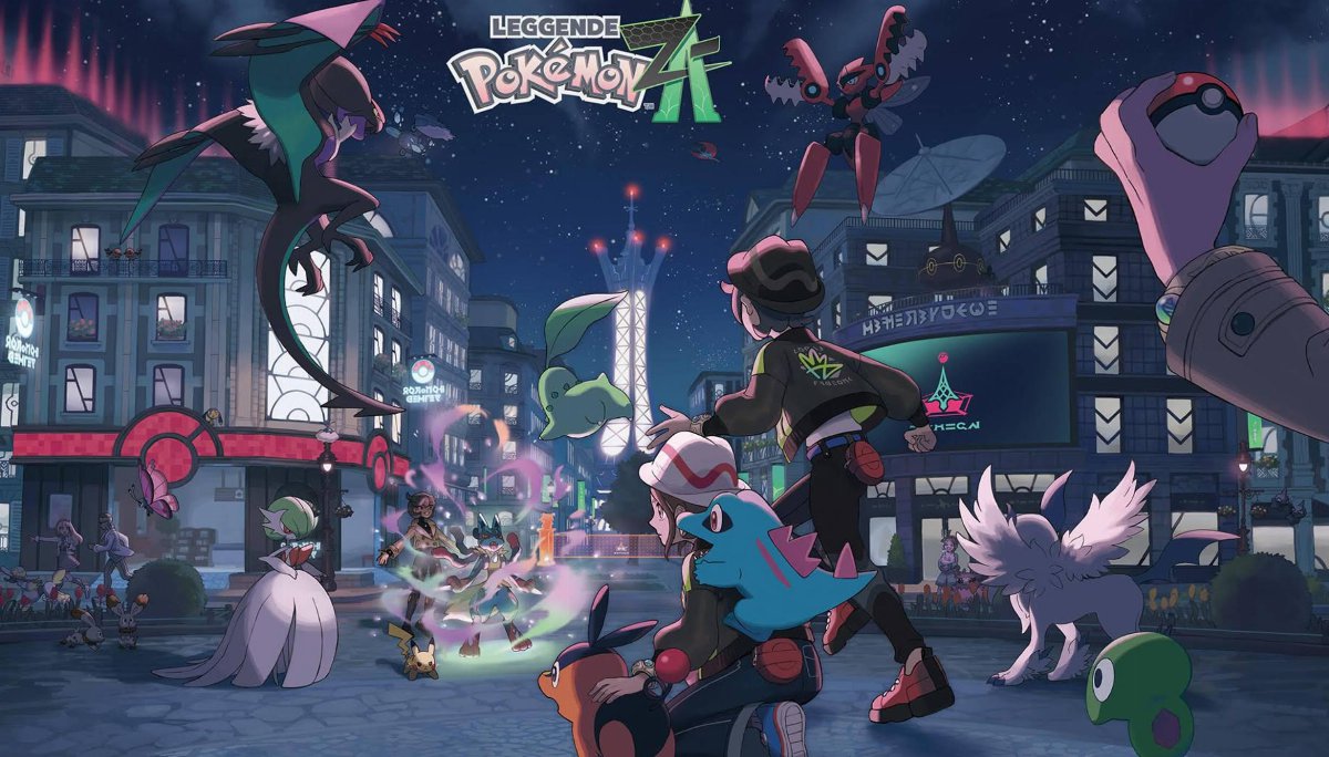 Leggende Pokémon: Z-A disponibile su Nintendo Switch 1 e 2