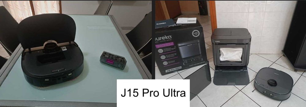 Recensione EUREKA J15 Pro Ultra Robot Aspirapolvere 16200Pa Lavapavimenti e autopulente