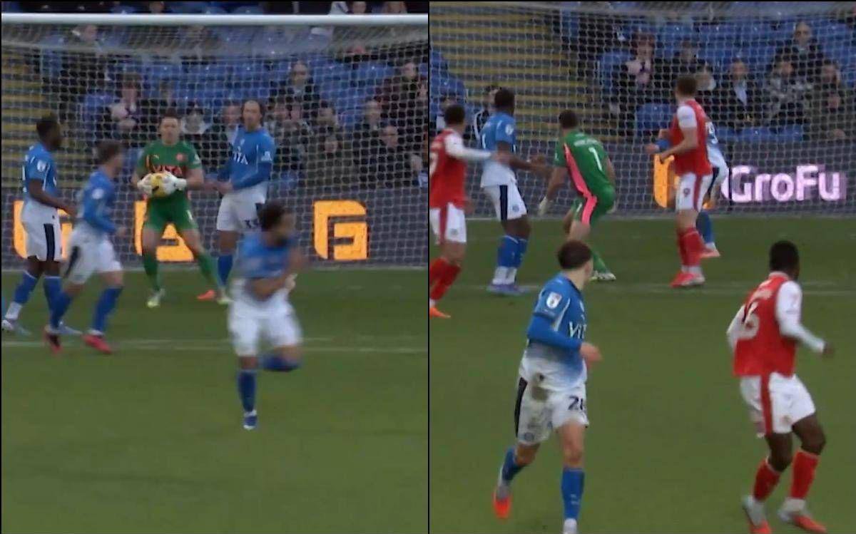 Autogol incredibile in League One, il video diventa virale