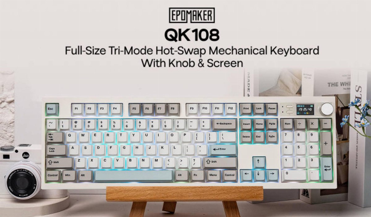 Recensione EPOMAKER QK108 Recensione EPOMAKER QK108