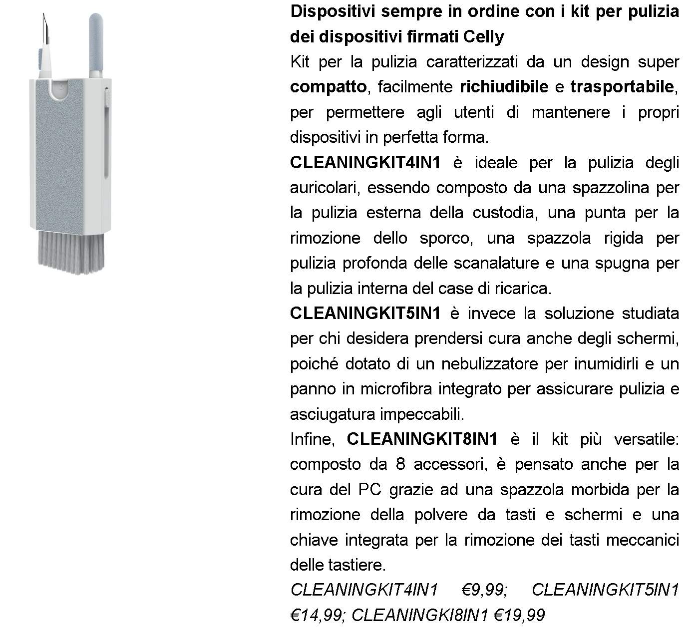 rientro dalle Il rientro dalle vacanze sarà più tech e smart con gli accessori Celly