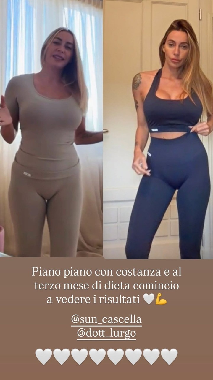 Karina Cascella Karina Cascella, dopo tre mesi di dieta mostra le foto e racconta i chili persi