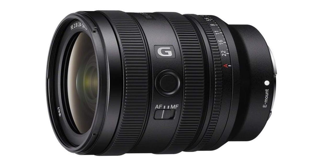 Sony presenta SEL2450G: obiettivo G Lens compatto