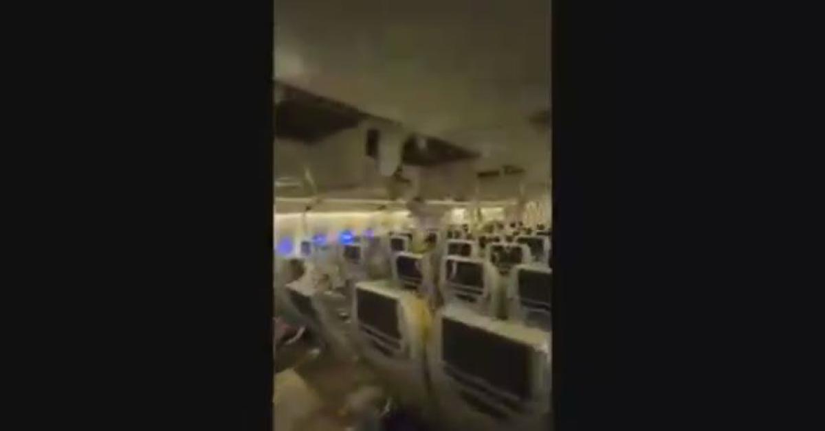 Volo da incubo Londra-Singapore - i video sul Boeing