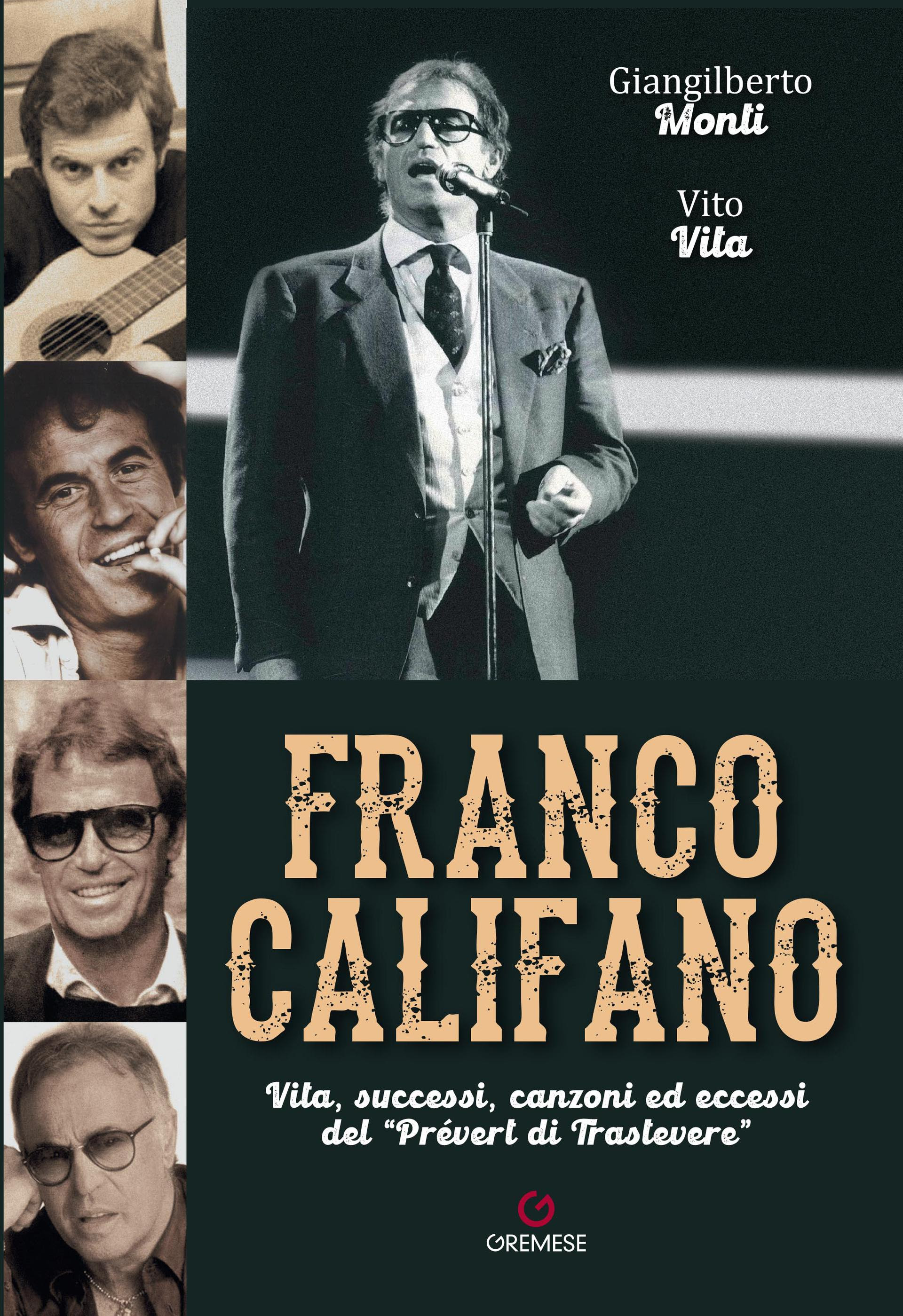 Esce il libro FRANCO CALIFANO : Vita, successi, canzoni ed eccessi del “Prévert di Trastevere”