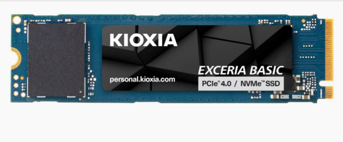 KIOXIA SSD EXCERIA BASIC per aggiornamenti PCIe 4.0 convenienti