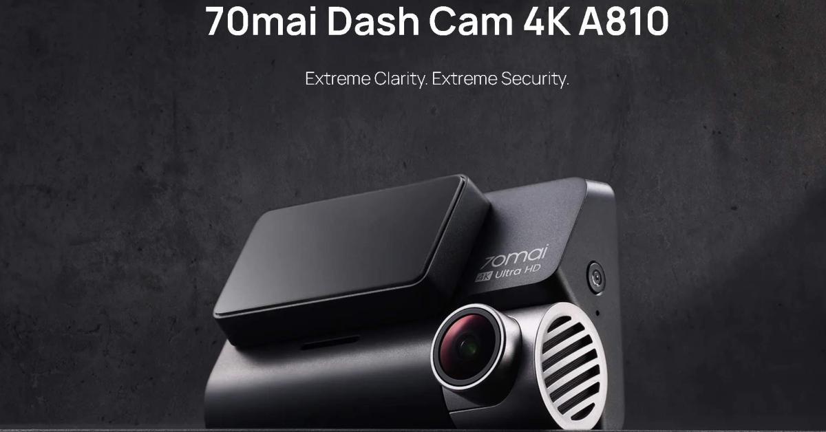 70mai Dash Cam 4K A810 Recensione