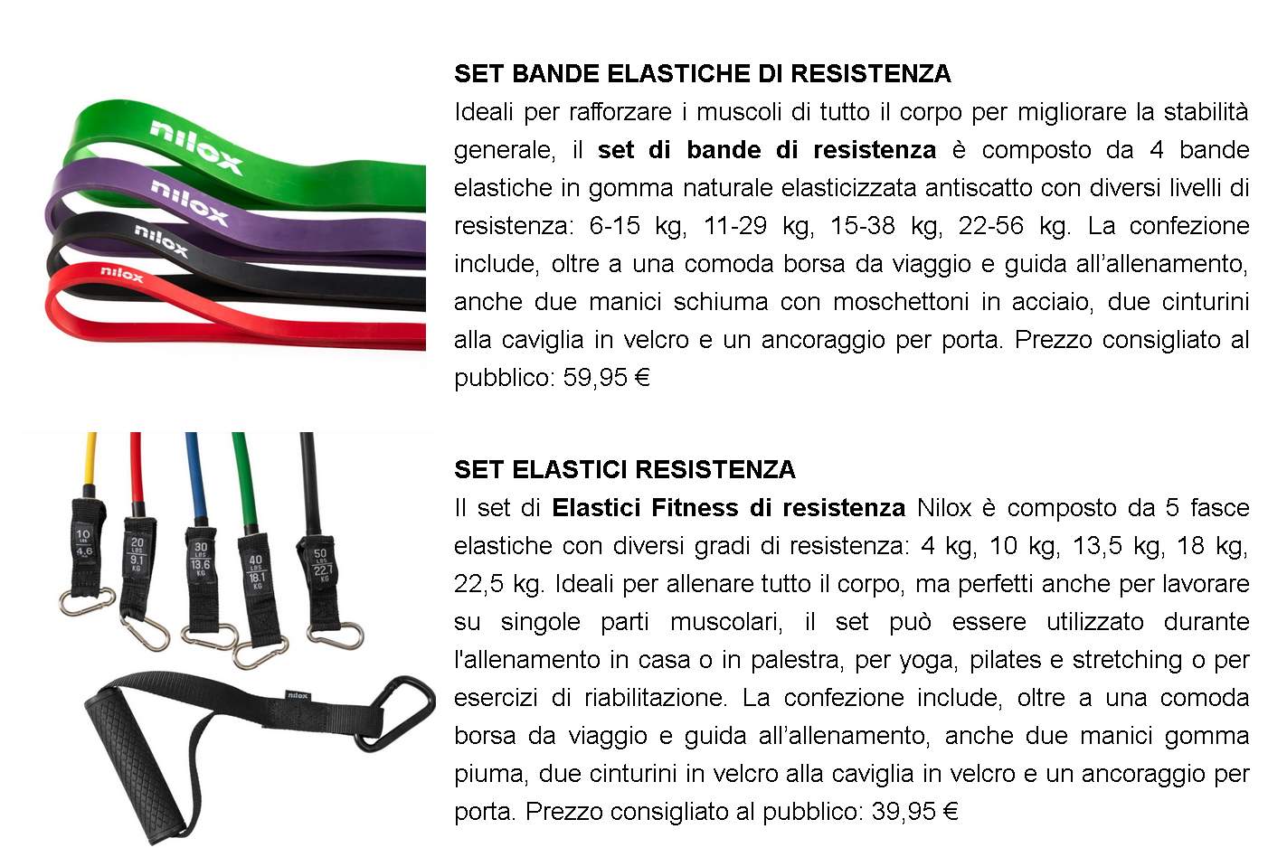 Nuova linea Nilox dedicata all’home fitness