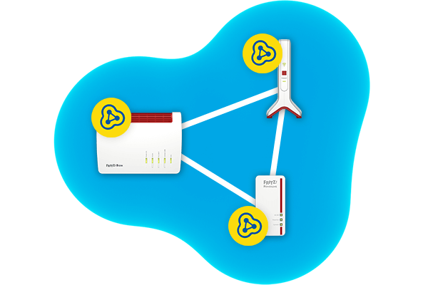 Mesh Wi-Fi steering: connessione sempre stabile e veloce con FRITZ!Box